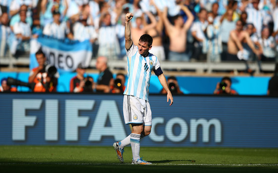 Messi Delivers as Argentina Beats Iran