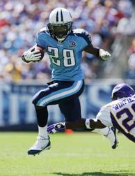 NFL 2009 | Running back CHRIS JOHNSON of the  Tennessee Titans FedEx Ground NFL 2009 Player of the Year