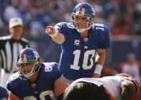 NFL 2010 Eli Manning New York Giants QB