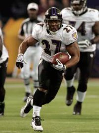 NFL 2010 Ray Rice, Baltimore Ravens