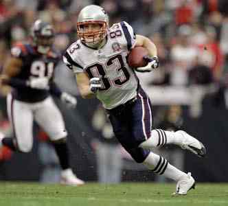 NFL 2010 Wes Welker, New England Patriots