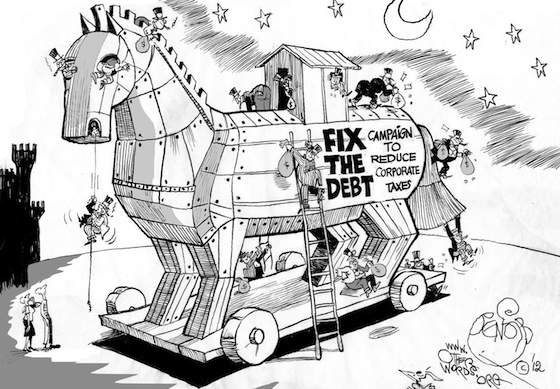 The Trojan Horse in the Debt Debate